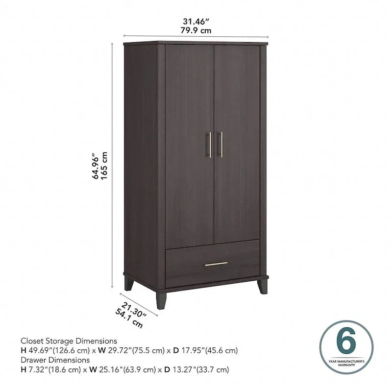 Meuble de rangement Somerset avec tiroir pour cuisine de Bush Furniture