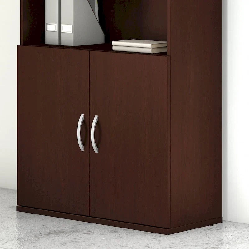 Kit de porte de bibliothèque Studio C pour étagère par Bush Furniture