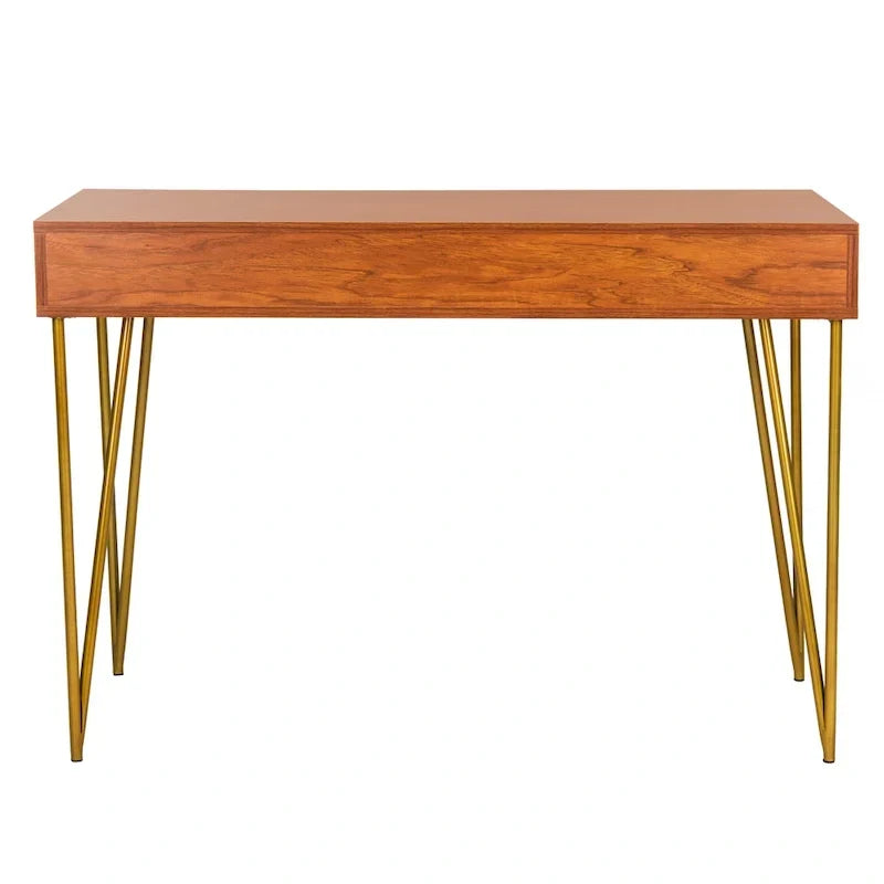 Bureau 2 tiroirs SAFAVIEH Pine Naturel
