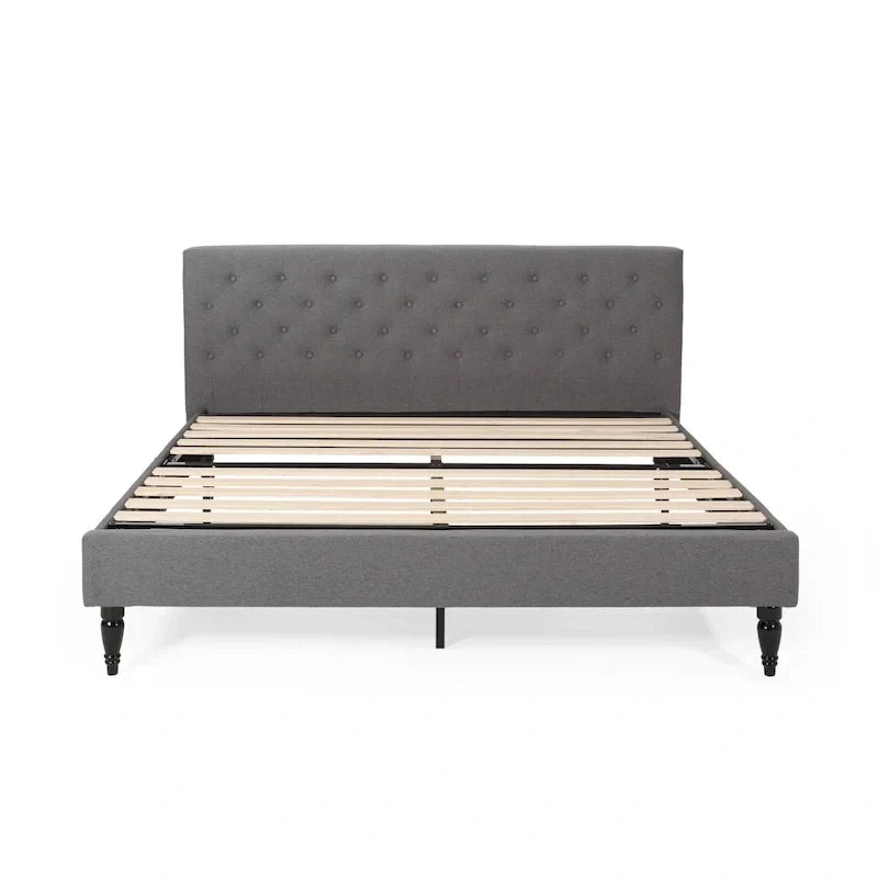 Lit plateforme rembourré King Atterbury par Christopher Knight Home