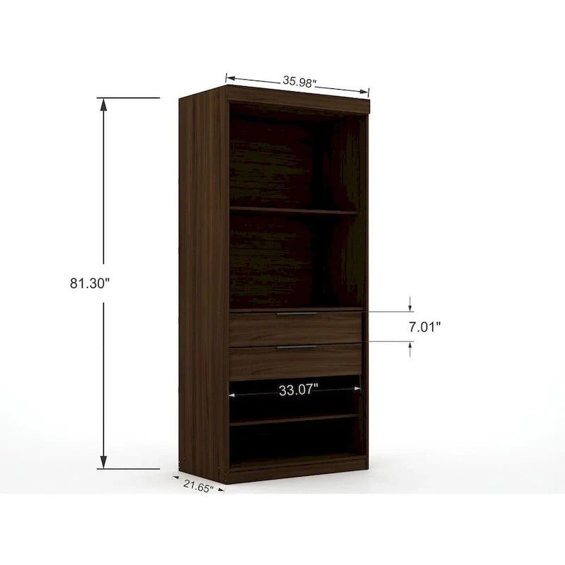 Armoire de rangement moderne Mulberry 2.0