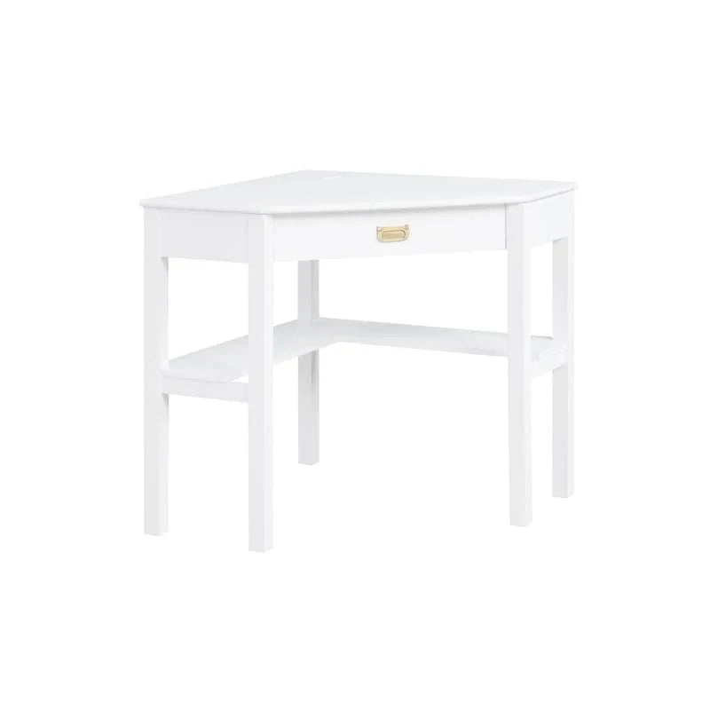Bureau classique Poppy Corner avec rangements