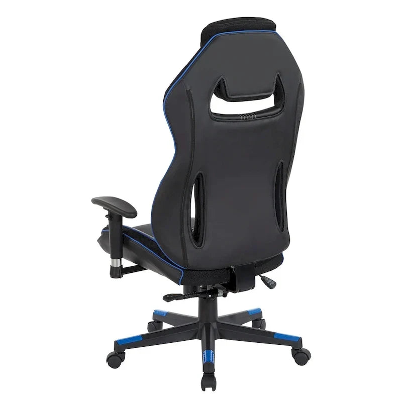 Chaise de jeu BOA II en cuir reconstitué avec accents de couleur
