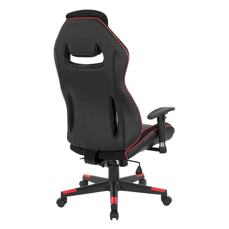 Chaise de jeu BOA II en cuir reconstitué avec accents de couleur