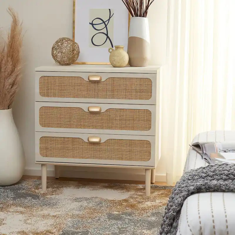 Commode à 3 tiroirs Dezzie SAFAVIEH