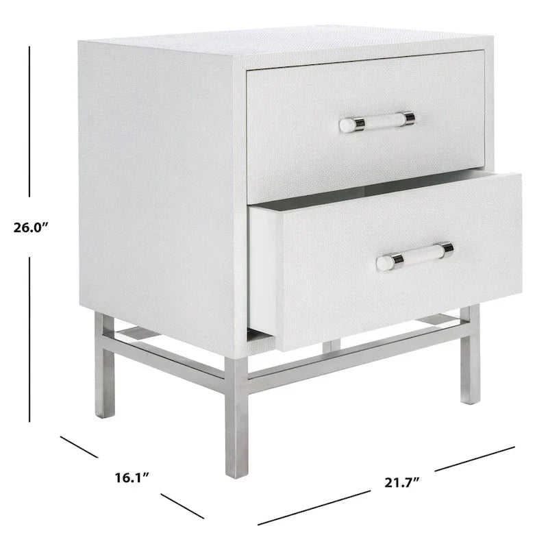 Table de chevet Viviyana 2 tiroirs SAFAVIEH Couture
