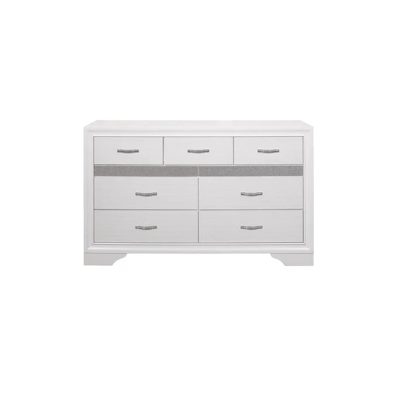 Lit plateforme de rangement Beatrice 4 pièces moderne en similicuir blanc