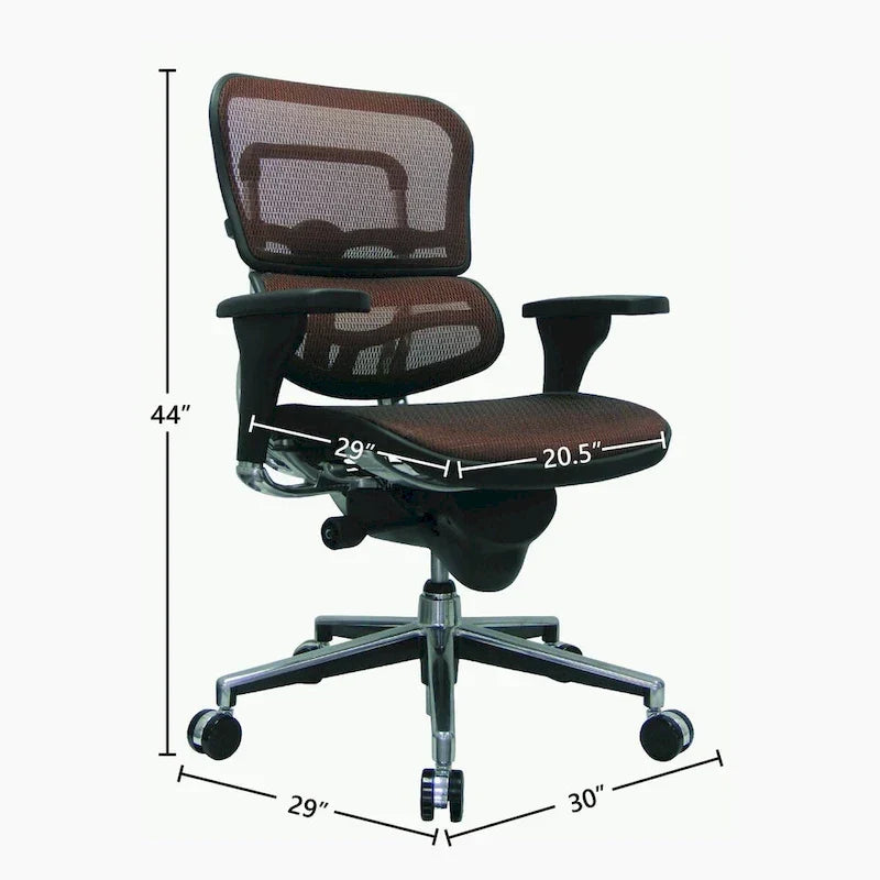Fauteuil de bureau en maille Ergohuman de Eurotech Seating