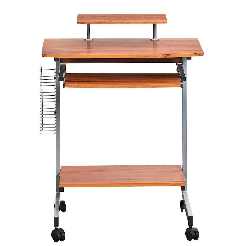 Bureau d'ordinateur compact et ergonomique