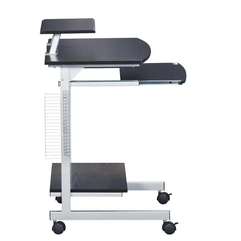 Bureau d'ordinateur compact et ergonomique
