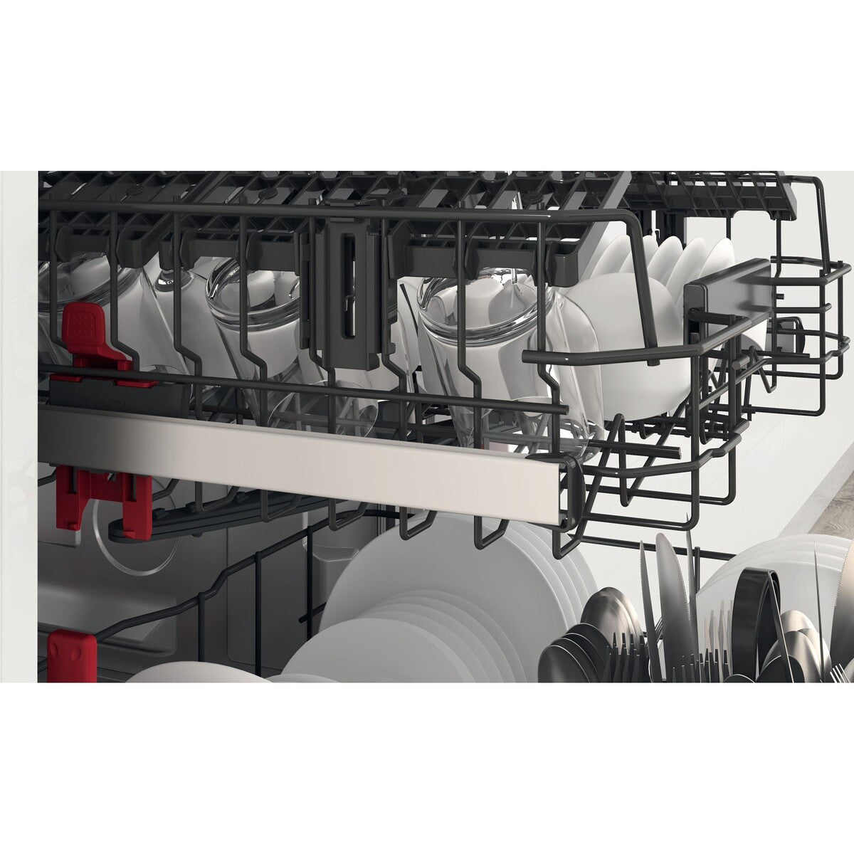 Lave-vaisselle pose libre Whirlpool WH3FC14BN70X INOX