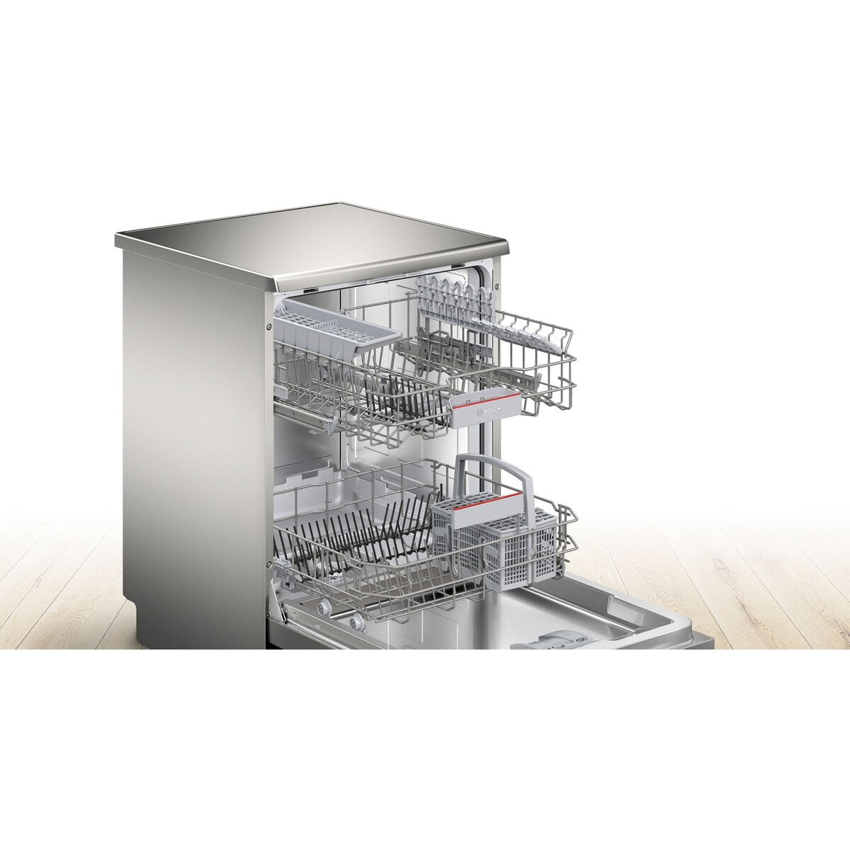 Lave-vaisselle pose libre Bosch SMS4ETI16E Argent