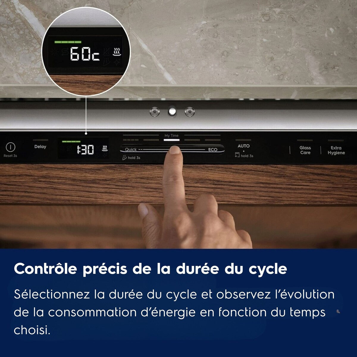 Lave-vaisselle encastrable Electrolux E62LB200S Tout Integrable 60 cm
