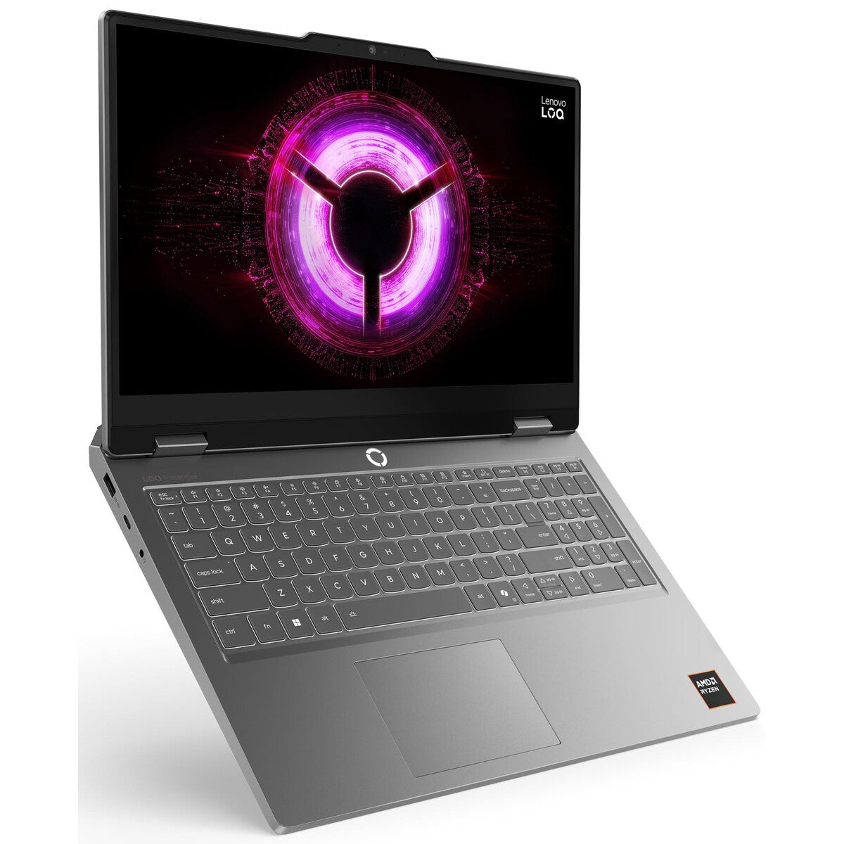 PC portable Lenovo gaming LOQ Essential 15ARP11 15,6 Full HD 144 Hz AMD Ryzen™ AI 7 16 Go RAM 512 Go SSD Nvidia GeForce RTX 5060 Gris lunaire
