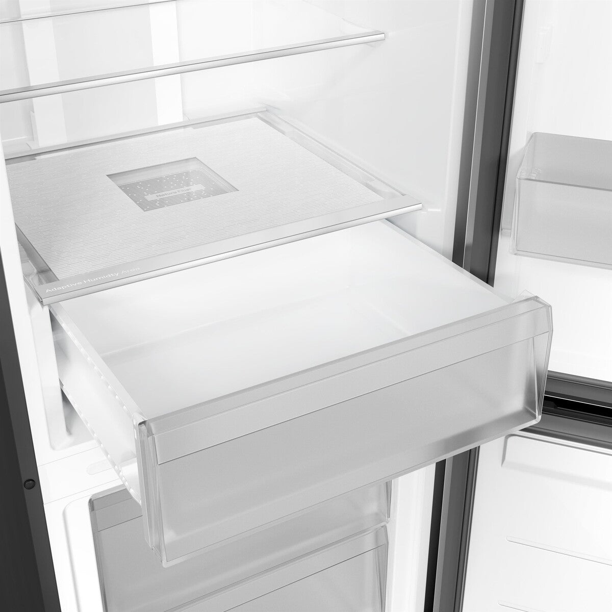 Réfrigérateur congélateur en bas Candy CNCQ2T6S18DX Inox