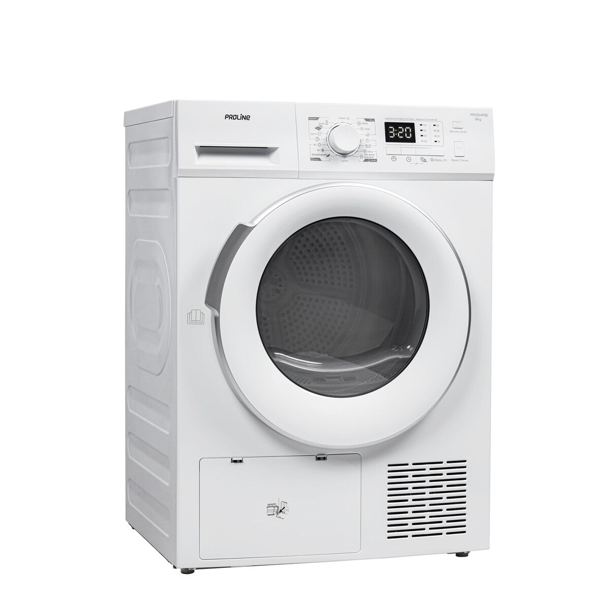 Sèche-linge pompe à chaleur Proline PRODHP8E