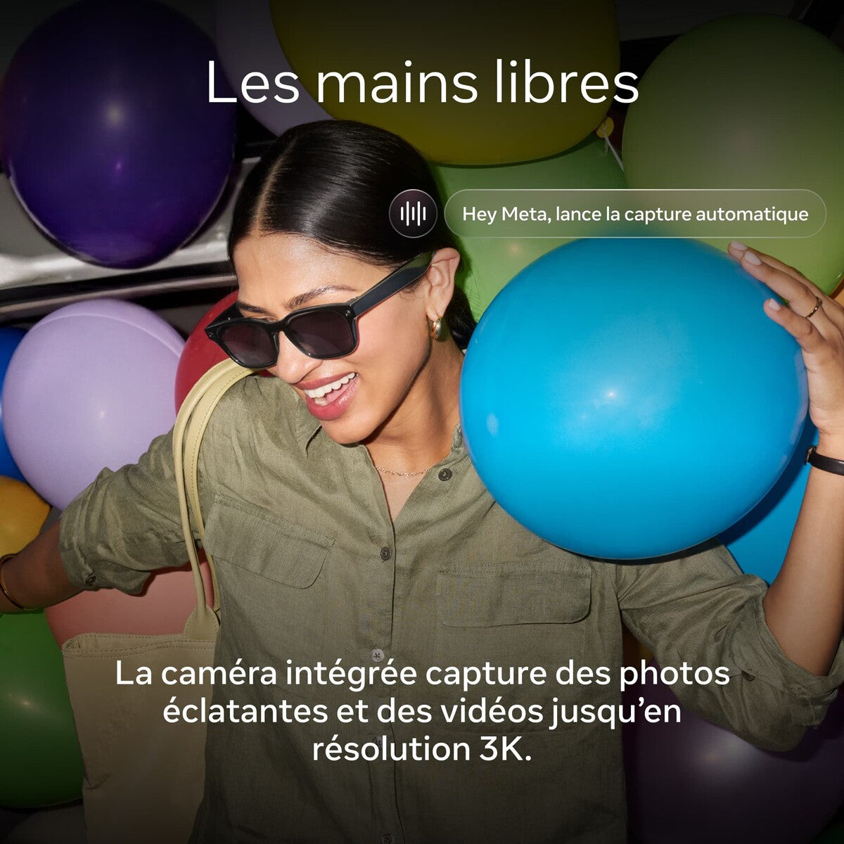 Lunettes connectées IA Meta Adventurer Classique