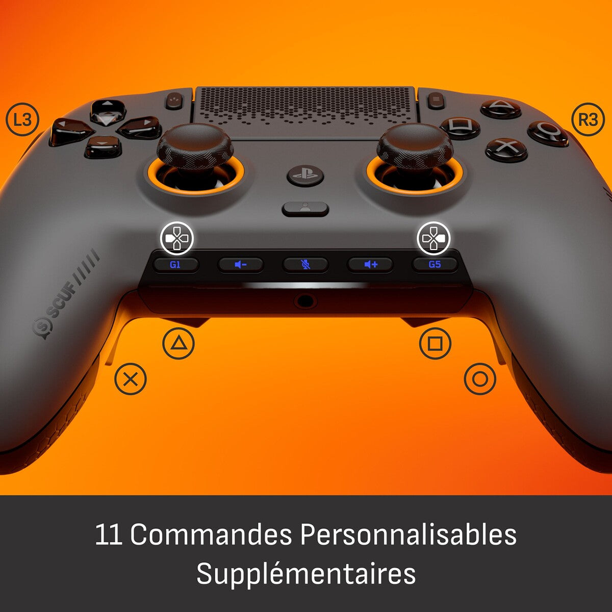 Manette Scuf Omega sans fil pour PS5 et PC