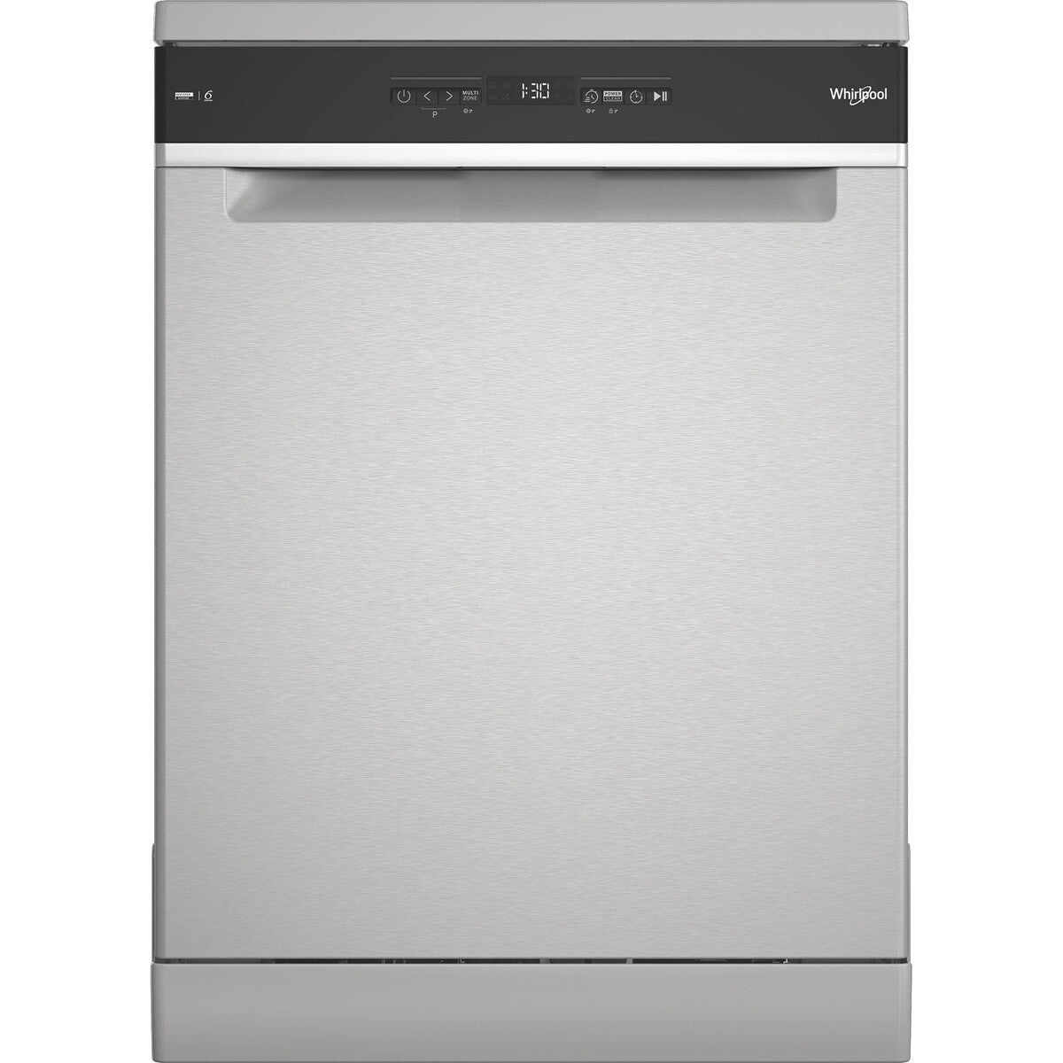 Lave-vaisselle pose libre Whirlpool WH3FB14B1N6X Argent
