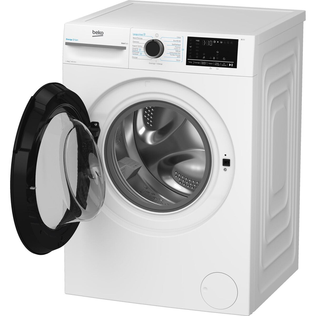 Lave-linge hublot Beko BM3WFT410451C Energy Spin