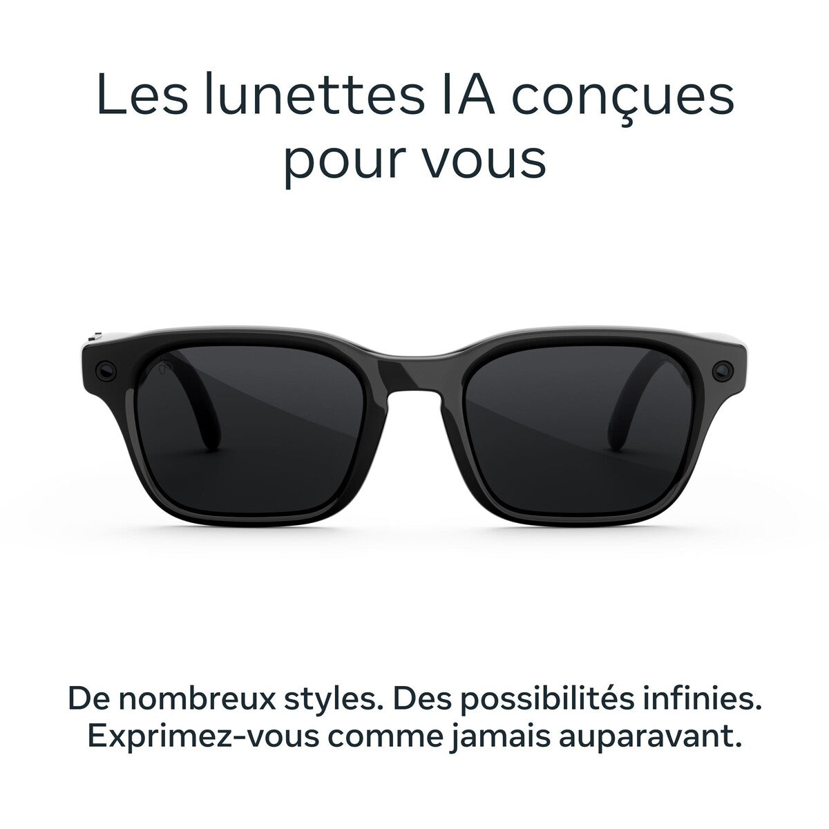 Lunettes connectées IA Meta Adventurer Standard Classique