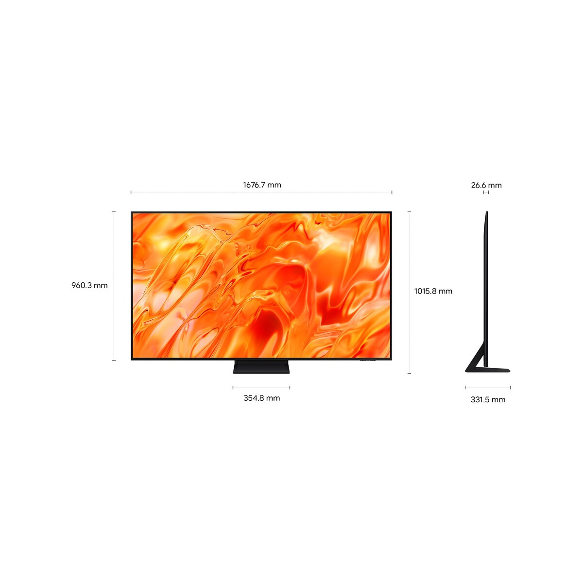 TV LED Samsung Mini LED Neo QLED TQ75QN74H 190 cm 2026