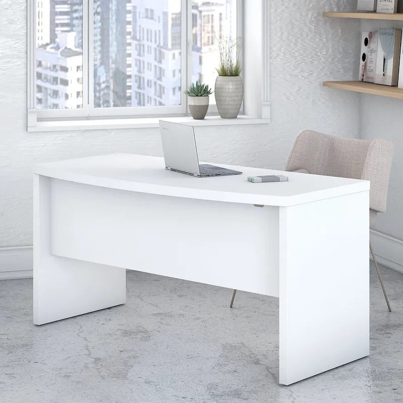 Bureau à façade cintrée Echo 60W de Bush Business Furniture