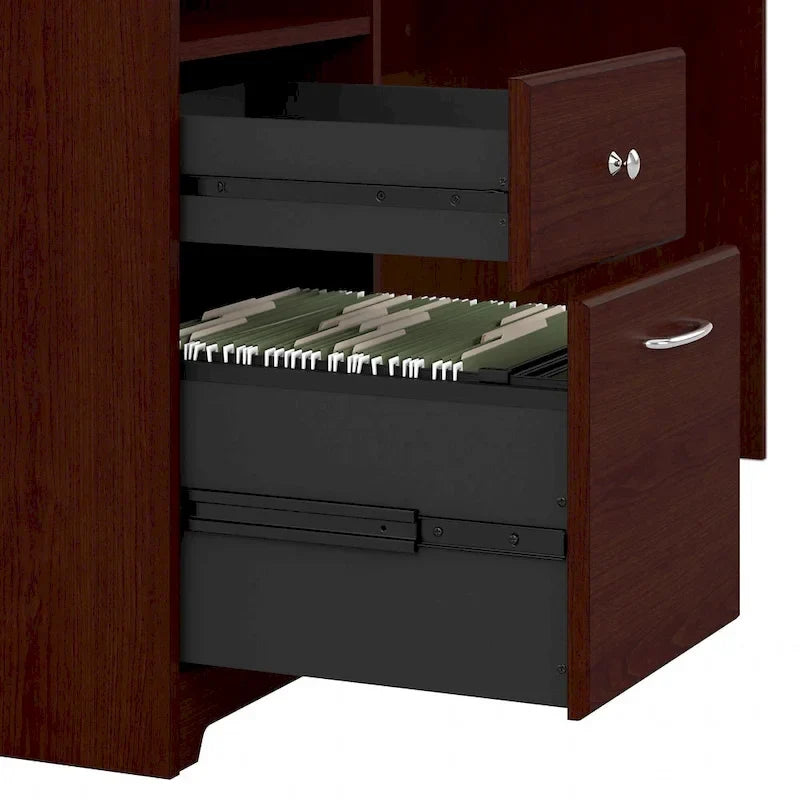 Bureau d'ordinateur en L Cabot 72W avec rangement par Bush Furniture