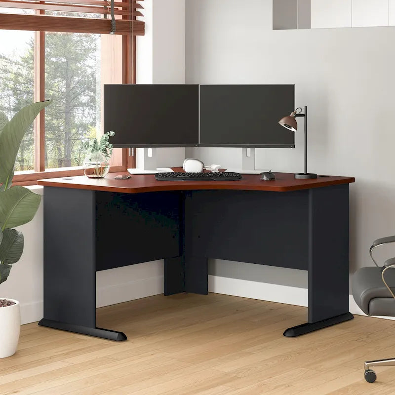 Bureau d'angle pour bureau à domicile Bush Business Furniture série A 48 po