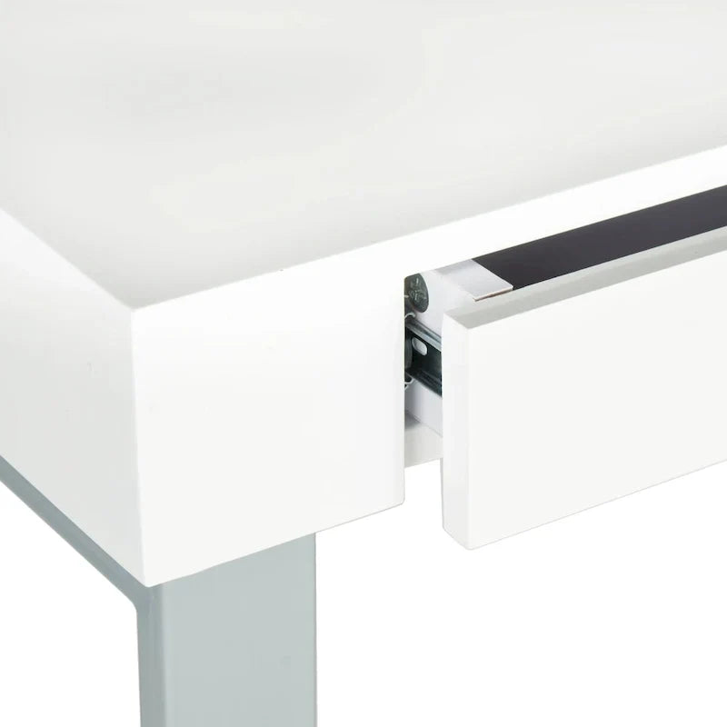 Bureau Barton blanc/gris SAFAVIEH