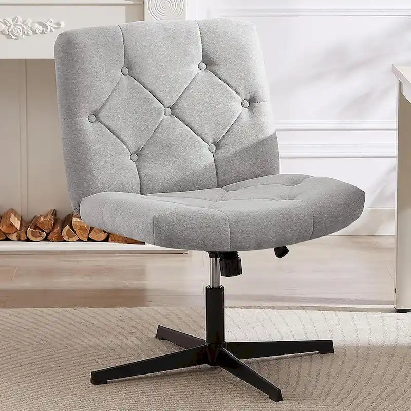 Javlergo Chaise de Bureau sans Accoudoirs sans Roulettes, Chaise de Bureau Chaise d'Ordinateur