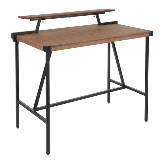 Bureau debout Gunn de Carbon Loft avec tablette amovible