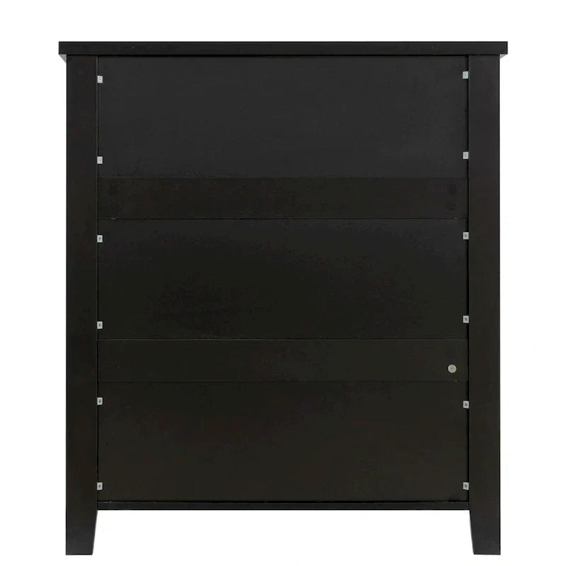 Commode, Armoire de chambre à coucher avec poignées rétro en forme de coquille