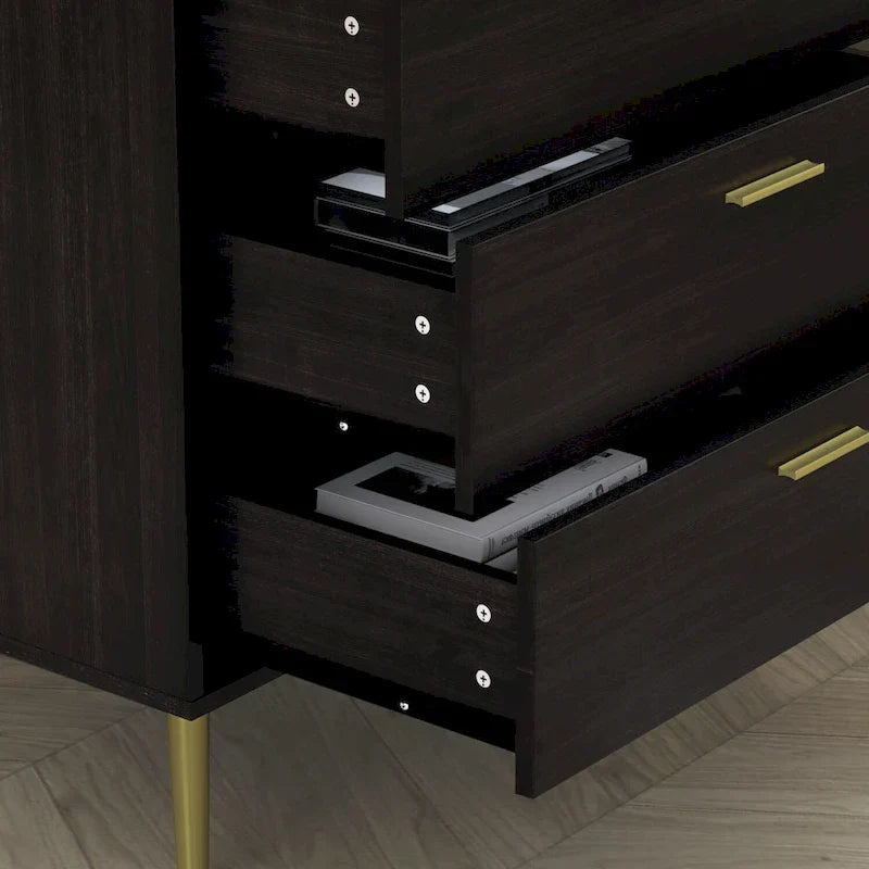 FUFU&GAGA Commode à 5 tiroirs