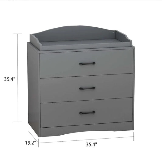Commode à langer Timechee 35,4W 35,4H