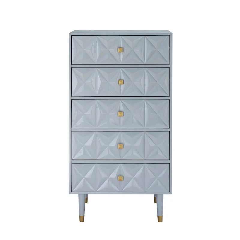 Commode à 5 tiroirs Bea Geo