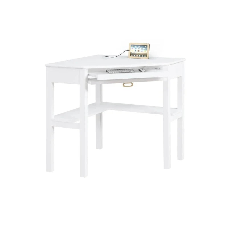 Bureau classique Poppy Corner avec rangements