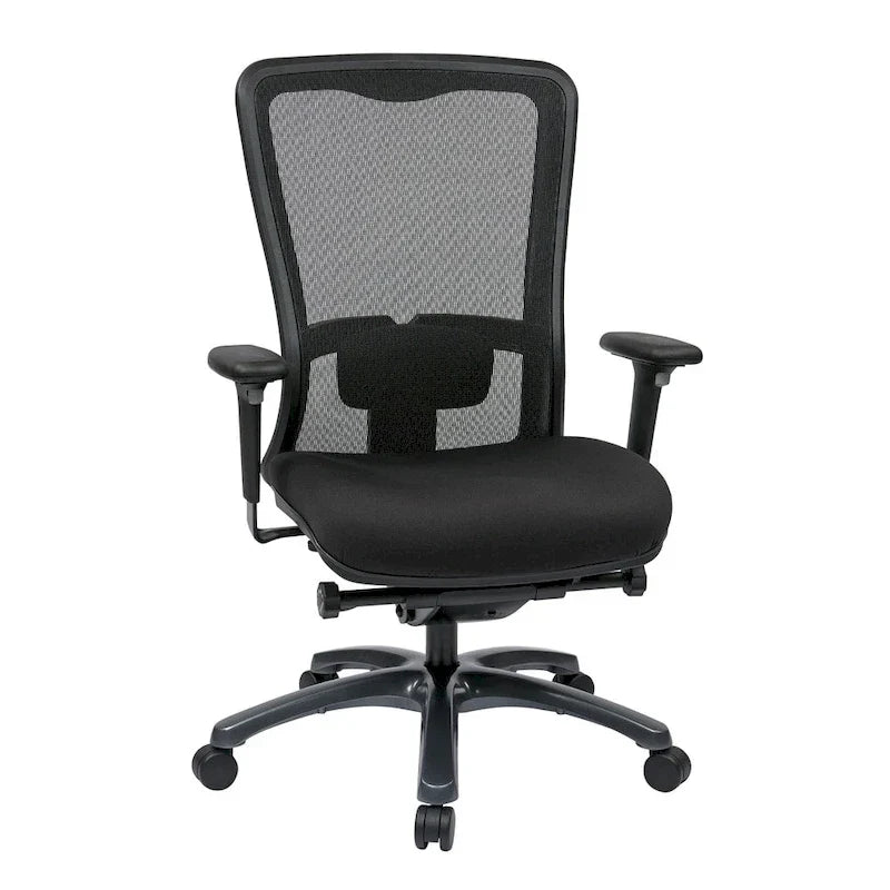 Chaise de bureau ergonomique Pro-Line II Breathable ProGrid à dossier haut