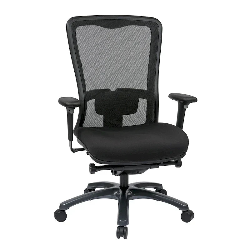 Chaise de bureau ergonomique Pro-Line II Breathable ProGrid à dossier haut