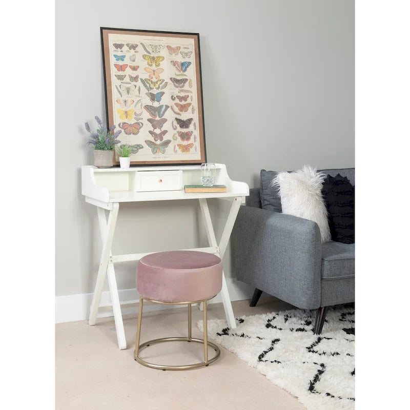 Bureau pliant en bois massif Clover