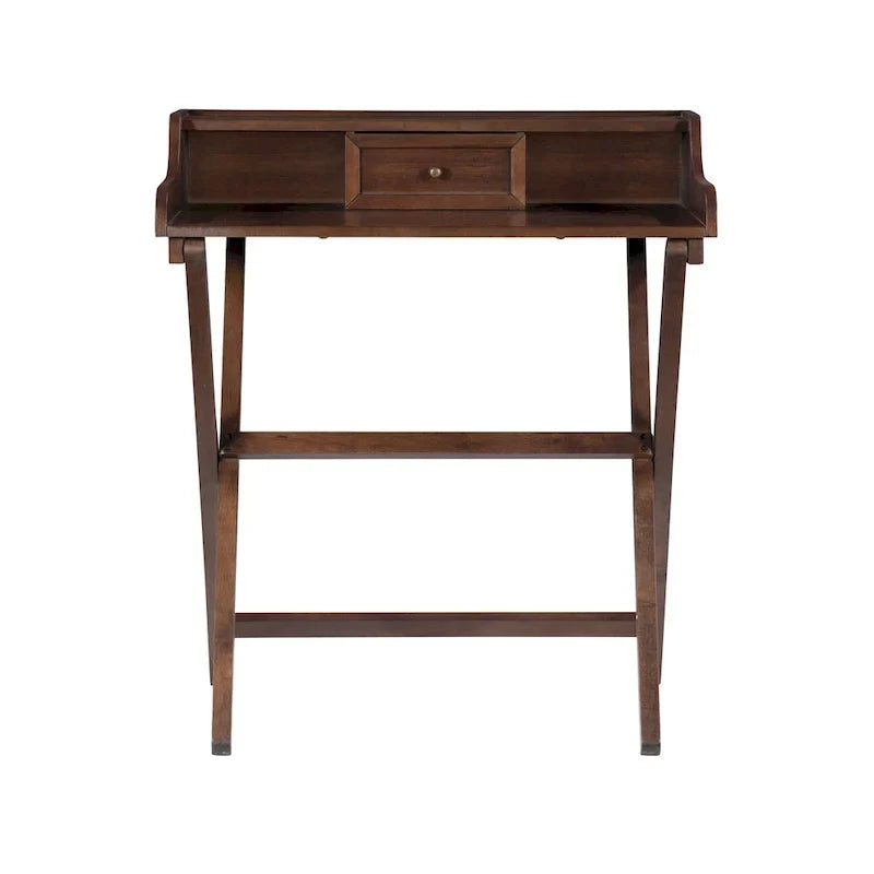 Bureau pliant en bois massif Clover