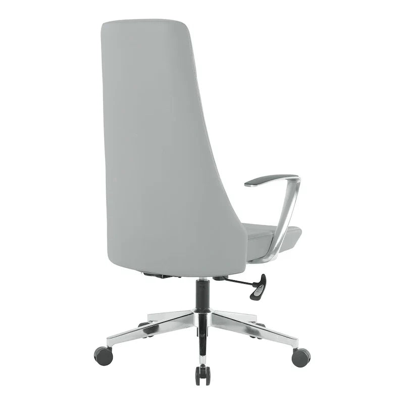 Fauteuil de bureau à dossier haut avec tissu antimicrobien