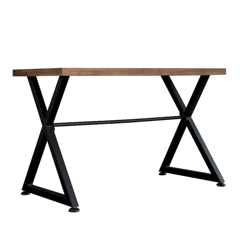 Table de bureau d'ordinateur industrielle Fowler de Carbon Loft