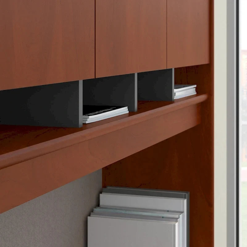 Bureau 72 x 30 de la série C avec huche et tiroirs par Bush Business Furniture