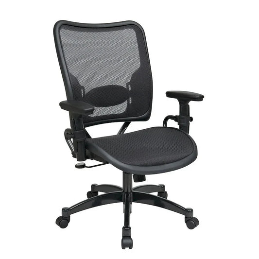 Chaise de bureau professionnelle avec accents bronze canon