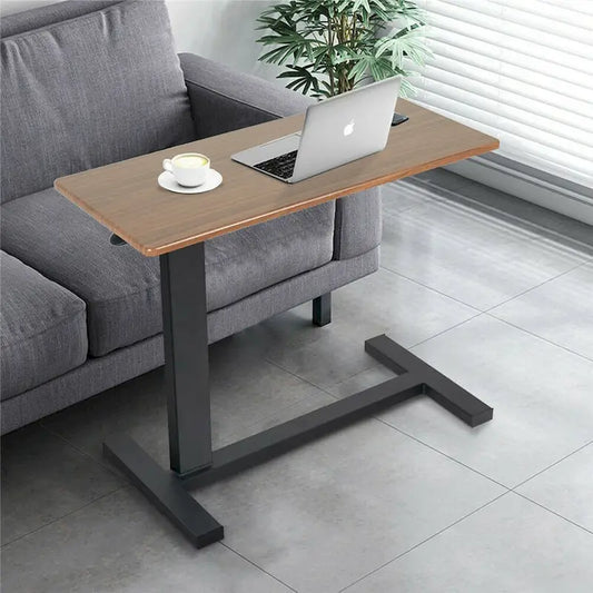 Table d'appoint roulante ajustable pour ordinateur portable à utiliser au-dessus du lit ou du canapé