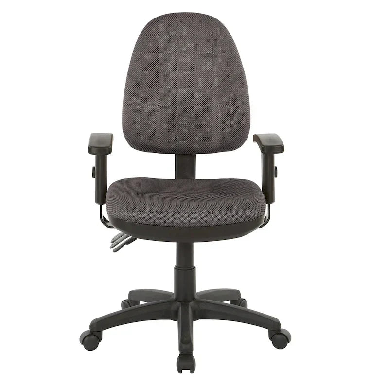 Chaise ergonomique multifonction avec hauteur de dossier réglable