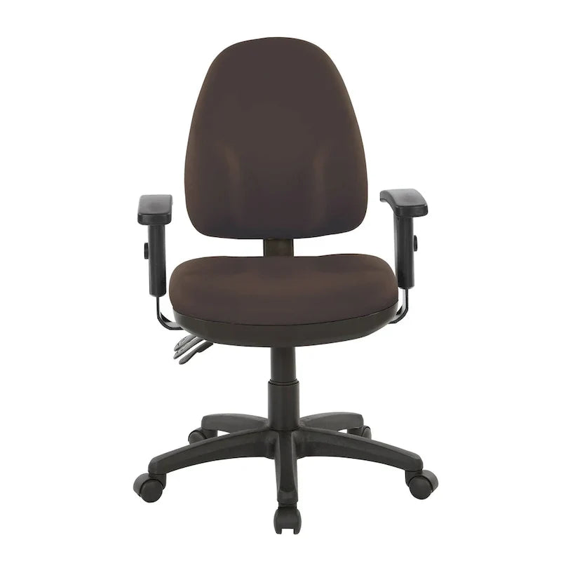 Chaise ergonomique multifonction avec hauteur de dossier réglable