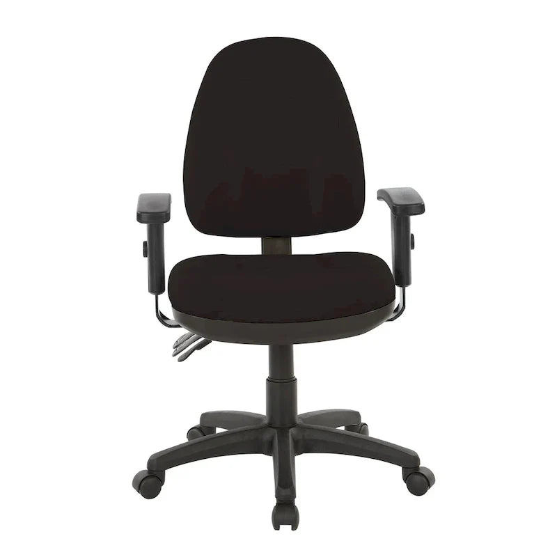 Chaise ergonomique multifonction avec hauteur de dossier réglable