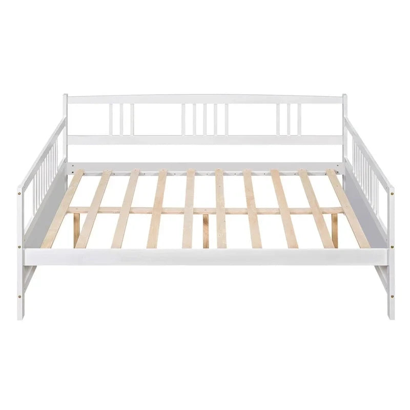 Lit de repos double en bois Merax